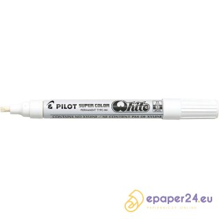 MARKER OLEJOWY PILOT B BIAŁY