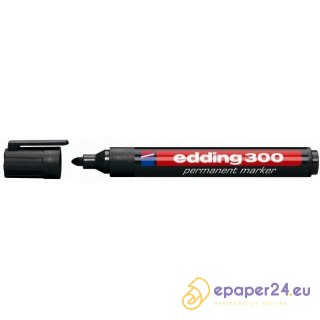 Marker permanentny Edding 300 czarny