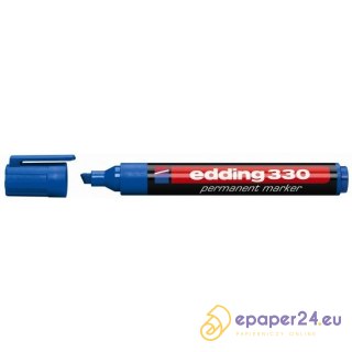 Marker permanentny Edding 330 niebieski
