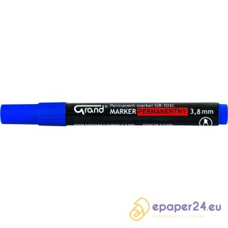 MARKER PERMANENTNY GRAND GR-103C NIEBIESKI