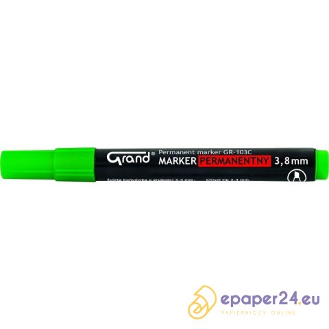 MARKER PERMANENTNY GRAND GR-103C ZIELONY MARKER PERMANENTNY GRAND GR-103C ZIELONY
