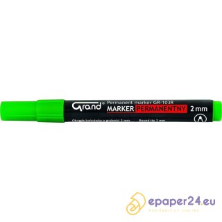 MARKER PERMANENTNY GRAND GR-103R ZIELONY