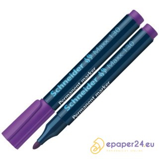 Marker permanentny Schneider Maxx 130 fioletowy