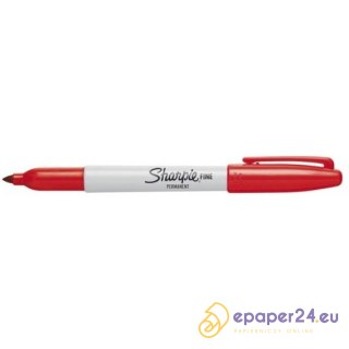 MARKER PERMANENTNY SHARPIE FINE CZERWONY