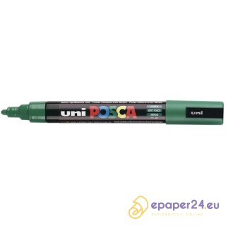 MARKER Z FARBĄ PLAKATOWĄ UNI PC-5M POSCA ZIELONY