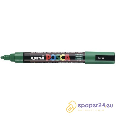 MARKER Z FARBĄ PLAKATOWĄ UNI PC-5M POSCA ZIELONY