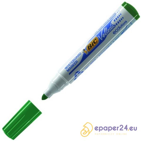 Marker do tablic BiC Velleda 1701 zielony Marker do tablic BiC Velleda 1701 zielony