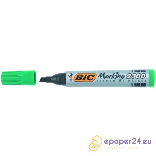 Marker permanentny BiC Marking 2300 zielony
