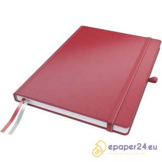 NOTATNIK LEITZ COMPLETE A4/80K KRATKA CZERWONY