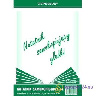 NOTATNIK SAMOKOPIUJĄCY A4 GŁADKI