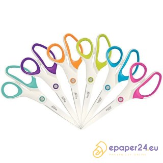 NOŻYCZKI LEITZ 20,5cm BIAŁE