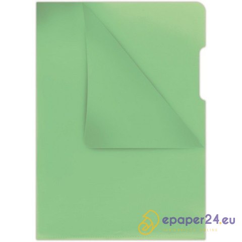 Ofertówki Donau "L" A4/180µm zielone (100) Ofertówki Donau "L" A4/180µm zielone (100)