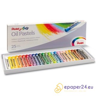 PASTELE OLEJNE PENTEL 25 KOLORÓW