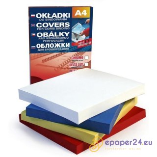 OKŁADKI DO BINDOWNICY A4 SKÓROPODOBNE CZERWONE (25)