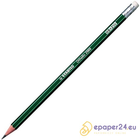 OŁÓWEK STABILO OTHELLO 2988 B Z GUMKĄ OŁÓWEK STABILO OTHELLO 2988 B Z GUMKĄ