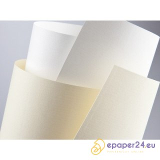PAPIER OZDOBNY A4/120g LAID KREMOWY (50)