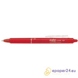 PIÓRO WYMAZYWALNE PILOT FRIXION CLICKER CZERWONE