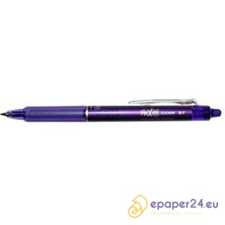 PIÓRO WYMAZYWALNE PILOT FRIXION CLICKER FIOLETOWE