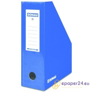 Pojemnik na dokumenty Donau A4/100mm kartonowy niebieski