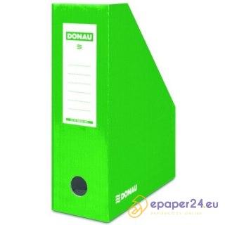 Pojemnik na dokumenty Donau A4/100mm kartonowy zielony