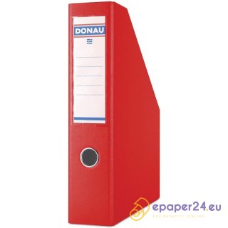 Pojemnik na dokumenty Donau A4/75mm czerwony