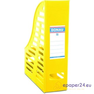 Pojemnik na dokumenty Donau A4/85mm składany żółty