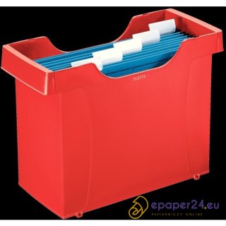 POJEMNIK NA TECZKI ZAWIESZANE LEITZ PLUS CZERWONY