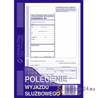 POLECENIE WYJAZDU SŁUŻBOWEGO A5 (OFFSET)