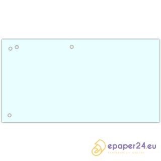 Przekładki kartonowe Donau 1/3 A4 białe (100)