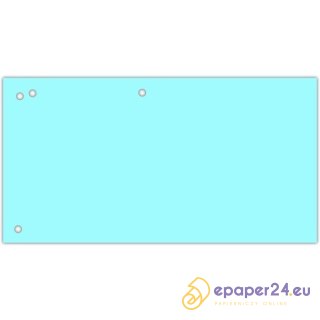 Przekładki kartonowe Donau 1/3 A4 niebieskie (100)