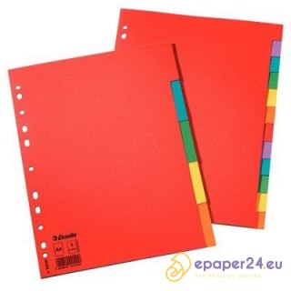 PRZEKŁADKI KARTONOWE ESSELTE A4 5 KART