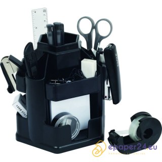 PRZYBORNIK NA BIURKO EAGLE 370 + WYPOSAŻENIE CZARNY