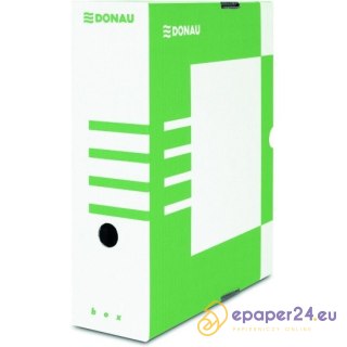 Pudło do archiwizacji Donau A4/100mm zielone