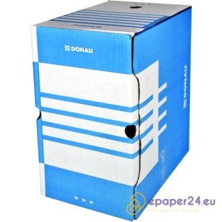 Pudło do archiwizacji Donau A4/200mm niebieskie