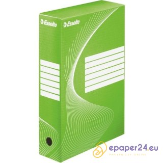 PUDŁO DO ARCHIWIZACJI ESSELTE A4/80mm ZIELONE