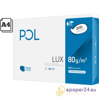 Papier POLlux A4/80g (500)