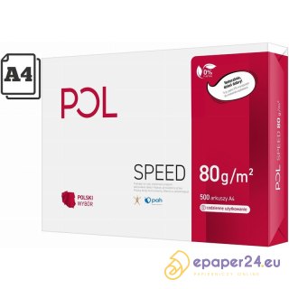 Papier POLspeed A4/80g (500)