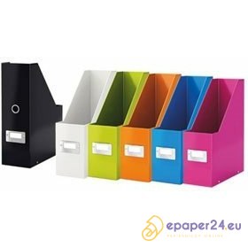 Pojemnik kartonowy Leitz Wow C&S A4/100mm czarny