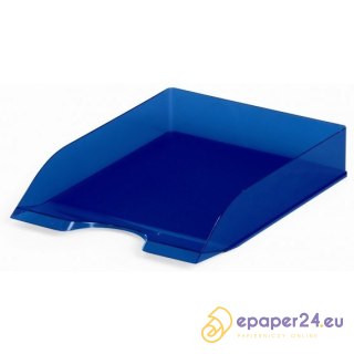 PÓŁKA NA DOKUMENTY DURABLE NIEBIESKA TRANSPARENTNA