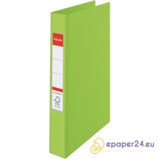 SEGREGATOR ESSELTE A4/42mm 2-RINGOWY ZIELONY