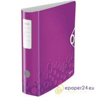 SEGREGATOR LEITZ ACTIVE WOW 180° A4/75mm FIOLETOWY