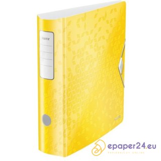 SEGREGATOR LEITZ ACTIVE WOW 180° A4/75mm ŻÓŁTY