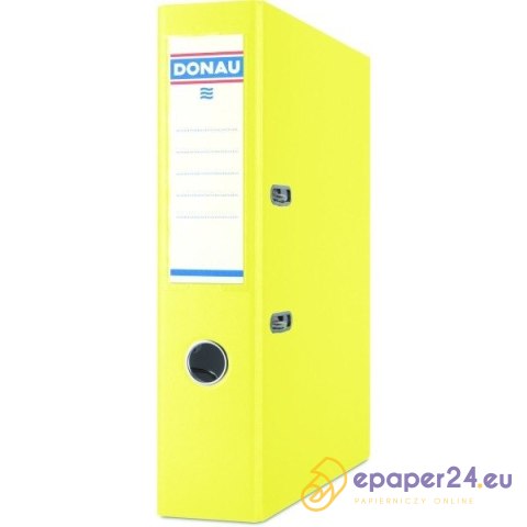 Segregator Donau Master A4/75mm żółty Segregator Donau Master A4/75mm żółty