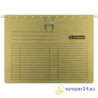 Teczka zawieszana Donau A4 (z wąsem) brązowa (5)