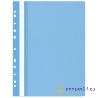 Skoroszyt wpinany Office Products A4 PP jasnoniebieski (25)