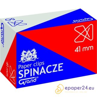 SPINACZE BIUROWE KRZYŻOWE 41mm (50)
