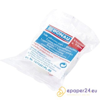 Taśma biurowa Donau 15mm/10m