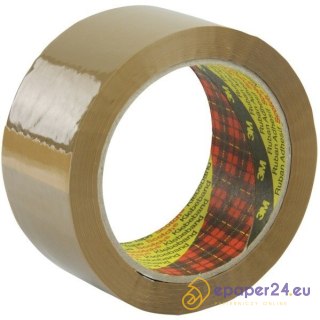 TAŚMA PAKOWA SCOTCH 50mm/66m AKRYL BRĄZOWA (6)