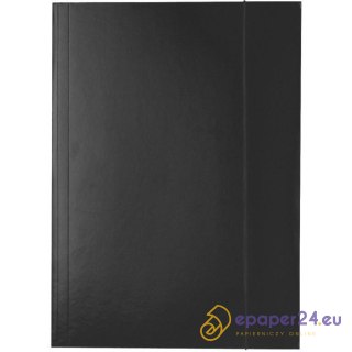 TECZKA KARTONOWA Z GUMKĄ ESSELTE A4/400g CZARNA