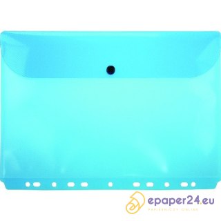 TECZKA KOPERTOWA WPINANA A4 NIEBIESKA